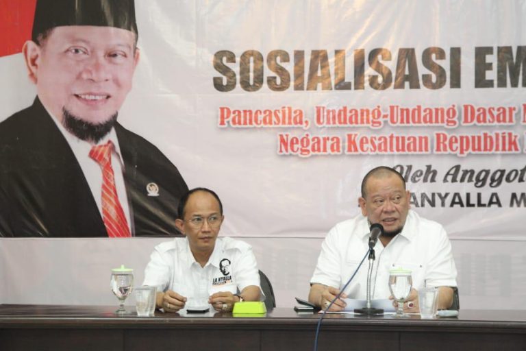Sosialisasi Empat Pilar ke Milenial, LaNyalla Gunakan Metode Kuis