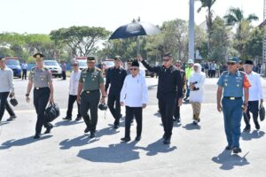 1. Pangdam Brawijaya Dampingi Kunjungan Wapres RI di Sumenep