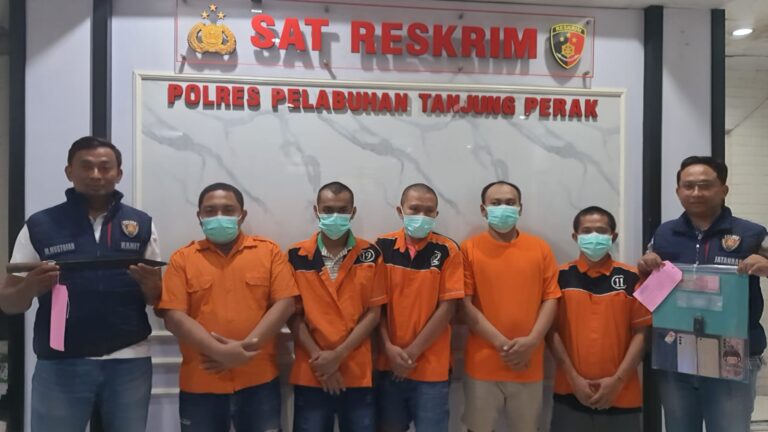 Komplotan Pencurian Mobil Berhasil Diamankan Polres Tanjungperak