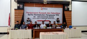 2. Danramil Sugio Beri Pesan pada Pengawas TPS Terpilih