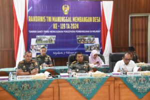 1. Dandim Lamongan Ikuti Rakor Soal Pelaksanaan TMMD 119