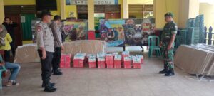 2. Babinsa dan Bhabinkamtibmas Modo Kawal Pendistribusian Logistik Pemilu