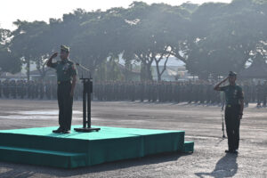 2. Upacara 17-an, Brigjen TNI Satoto Bacakan Amanat KASAD
