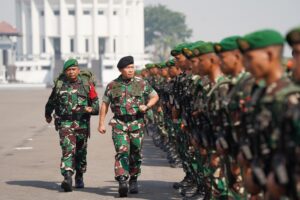 1. Dangartap IIISurabaya Kirim Pasukan Yonzipur 5ABW ke Kalimantan Barat
