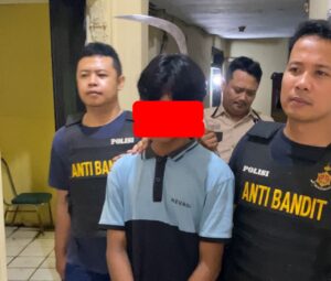 Kedapatan Membawa Sajam, Seorang Pemuda Diamankan Polisi