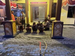 Kedapatan Membawa Sajam, Polisi Tetapkan Seorang Pemuda Sebagai Tersangka