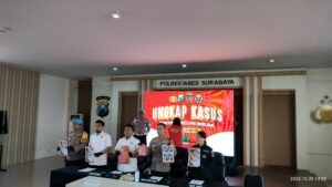 Unit Jatanras Polrestabes Surabaya Berhasil Amankan Pencuri Perhiasan Senilai 350 Juta