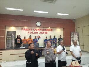 Jatanras Polda Jatim Berhasil Meringkus Pelaku Komplotan Curanmor