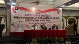 FPK Provinsi Jatim Gelar Rakerda 2024, Amirudin Pase: Menciptakan Sinergi Kuat Di Antara 38 Kabupaten/Kota