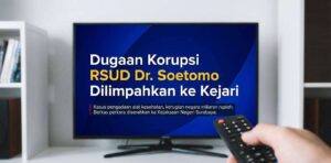Ai ilustrasi dugaan korupsi dr. Soetomo