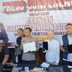 Polrestabes Surabaya Tetapkan 45 Tersangka Jaringan Scamming Internasional, Komitmen Tuntaskan Hingga Akar
