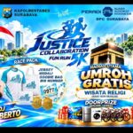 Justice Collaboration Fun Run 5K 2026 Buka Peluang Raih Umrah Gratis dan Hadiah Menarik